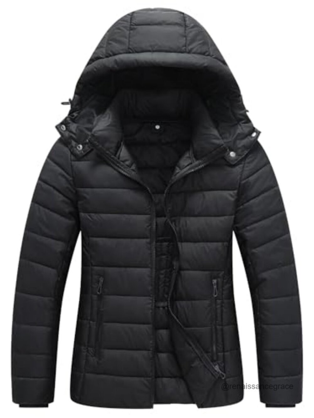 Women's Lightweight Waterproof Puffer Jacket Warm Winter Coat